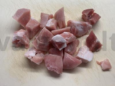 Kiauliena su daržovėmis, kepta su grietine Žingsnis 2