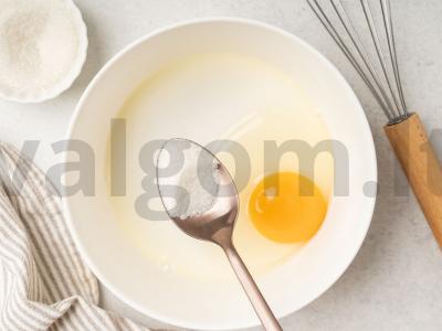 Žuvies pyragas „Stebuklas“ Žingsnis 1