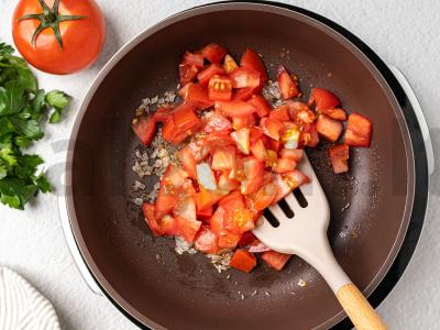 Baklažanų ruošinys žiemai Žingsnis 3