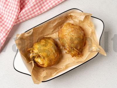 Kiaušinių blynai su vištiena Žingsnis 1