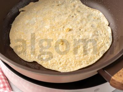 Kiaušinių blynai su vištiena Žingsnis 3