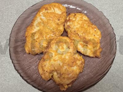 Kiaulienos filė kotletai su džiovintu česnaku Žingsnis 8