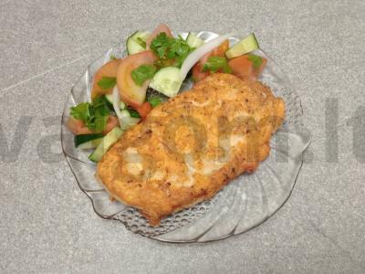 Kiaulienos filė kotletai su džiovintu česnaku pagrindine nuotrauka