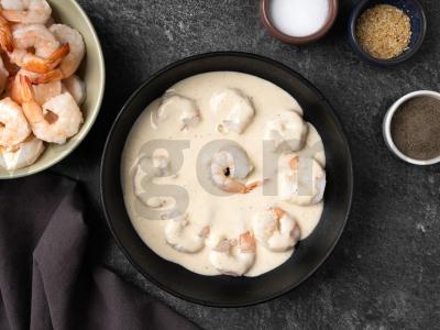 Krevetės medaus-ir-riešutų padaže Žingsnis 5