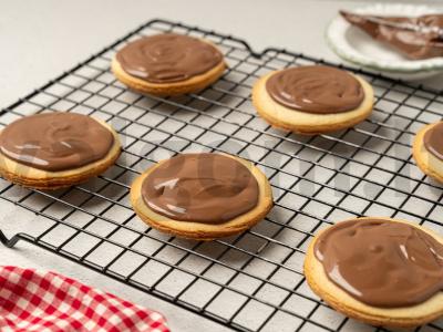 Sviestinis sausainis su šokoladu Žingsnis 5