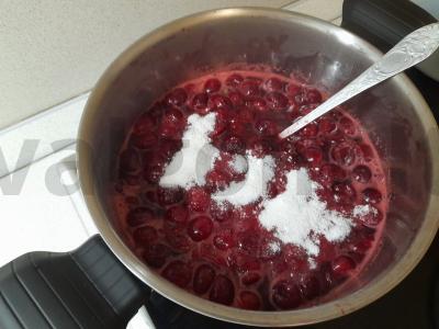 Kvapnus vyšnių džemas Žingsnis 4