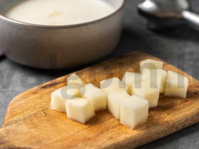 Melionų bandelės su matcha Žingsnis 1