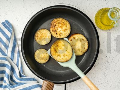 Salotas „Rudens“ su baklažanais Žingsnis 2