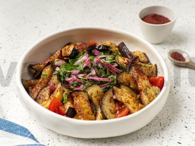 Salotas „Rudens“ su baklažanais Žingsnis 6