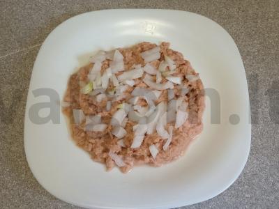 Salotos su tunu ir lydytu sūriu Žingsnis 2