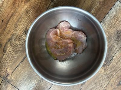 Kepti kalakutų steikai su apelsinais Žingsnis 3