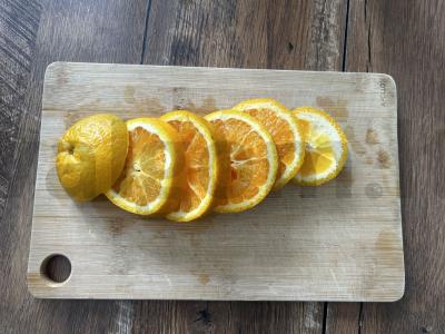 Kepti kalakutų steikai su apelsinais Žingsnis 4