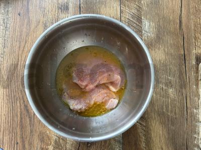 Kepti kalakutų steikai su apelsinais Žingsnis 5