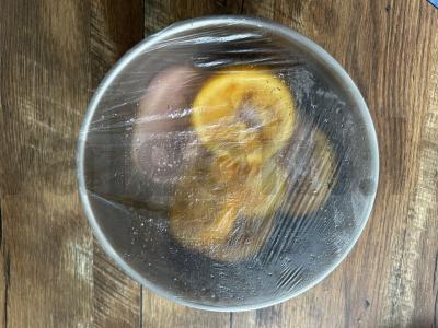 Kepti kalakutų steikai su apelsinais Žingsnis 7