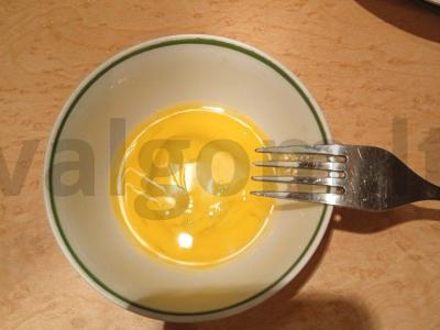 Tuno pyragas ant tortilijos Žingsnis 3