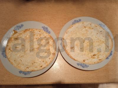 Tuno pyragas ant tortilijos Žingsnis 10