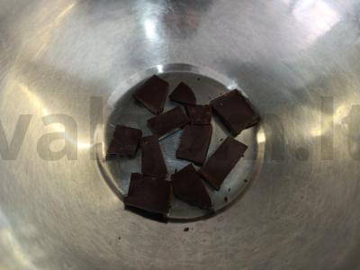 Šokoladiniai pretzeliai Žingsnis 1