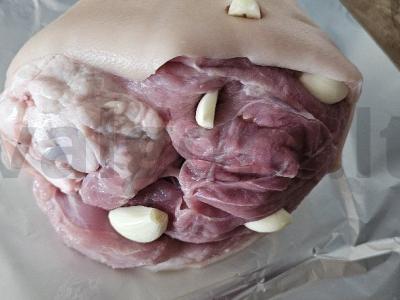 Kepta auksinė šoninė sojų padaže Žingsnis 2