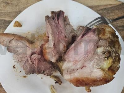 Kepta auksinė šoninė sojų padaže pagrindine nuotrauka