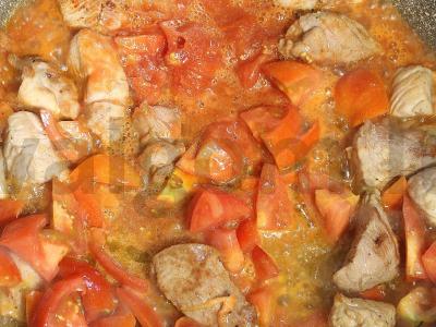 Makaronai su daržovėmis ir parmezanu Žingsnis 12