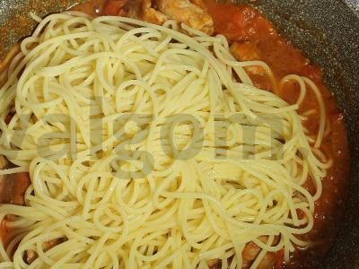 Makaronai su daržovėmis ir parmezanu Žingsnis 14