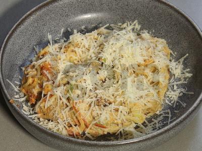 Makaronai su daržovėmis ir parmezanu Žingsnis 19