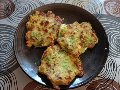 Cukinijų blynai su varške pagrindine nuotrauka