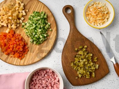 Salotas „Vasilė“ Žingsnis 3