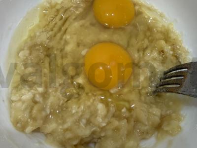 Bananų blynai su vanilinu Žingsnis 2