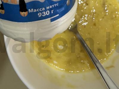 Bananų blynai su vanilinu Žingsnis 3