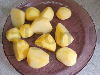 Kvapnus bulvės su silke Žingsnis 1