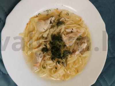 Kalakutienos sriuba su krapais Žingsnis 7