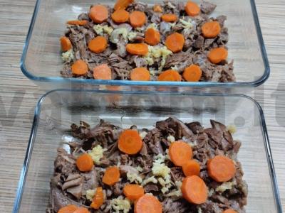 Šaltiena iš jautienos uodegų ir jautienos blauzdų Žingsnis 7