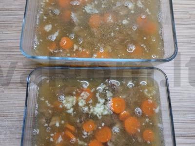 Šaltiena iš jautienos uodegų ir jautienos blauzdų Žingsnis 8