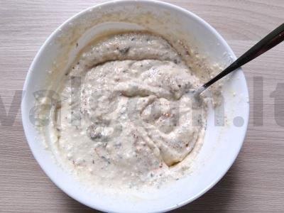 Varškės pica su vyšniniais pomidorais Žingsnis 2