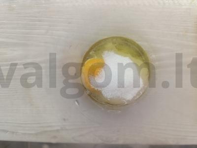 Kokosų miltų sausainiai su sviestu Žingsnis 1