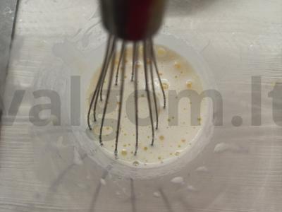 Kokosų miltų sausainiai su sviestu Žingsnis 2