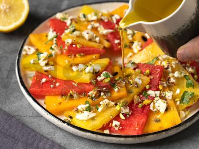 Arbūzų karpačo Žingsnis 5