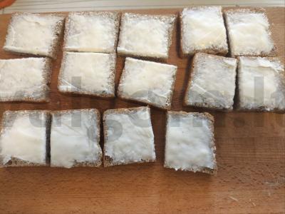 Sumuštiniai su raudonąja žuvimi „Šventiniai“ Žingsnis 1