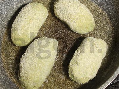 Brokolio kotletai su mocarela Žingsnis 15