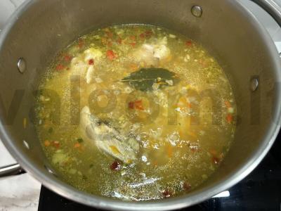 Vištienos sriuba su žvaigždutėmis makaronais Žingsnis 6