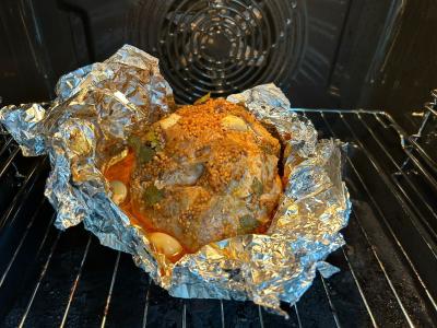 Kepta kiauliena kvapniame marinate Žingsnis 8