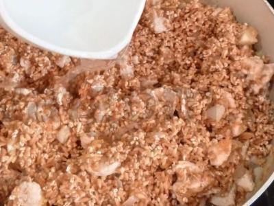 Kviečiai su kalakutiena ir daržovėmis Žingsnis 6