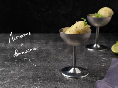 Žolelių sorbetas pagrindine nuotrauka