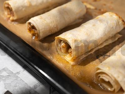 Tortilijos su uogiene ir riešutais Žingsnis 4