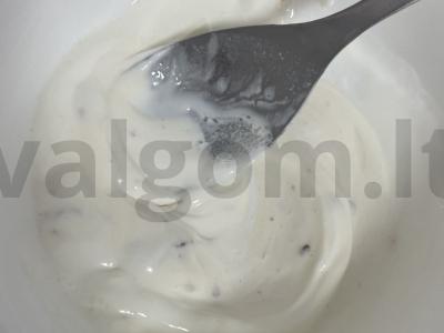 Sviestinis pyragas be kepimo Žingsnis 4