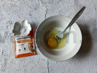 Avižų blynas su kefyru ir kiaušiniu Žingsnis 2