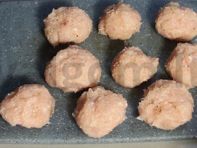 Vištienos kyufta-bozbash su avinžirniais Žingsnis 3