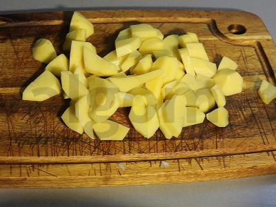 Vištienos kyufta-bozbash su avinžirniais Žingsnis 7