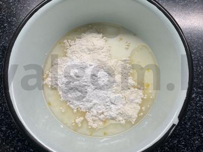 Blynai su varške ir braškėmis Žingsnis 3